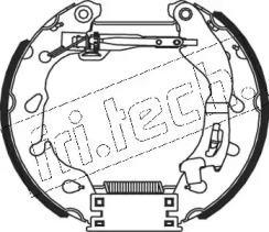 Комплект тормозных колодок fri.tech. 15460