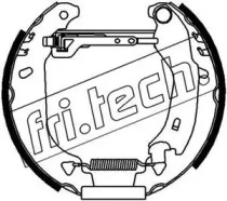 Комлект тормозных накладок fri.tech. 16109