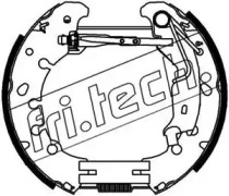 Комплект тормозных колодок fri.tech. 16382