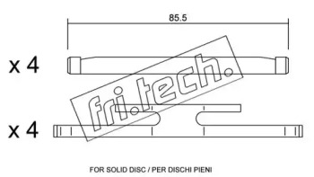 Комплектующие fri.tech. KIT.005