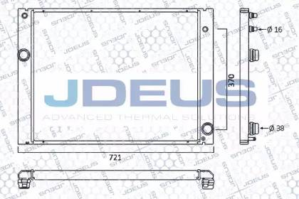 Теплообменник JDEUS 005M26