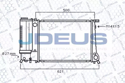 Теплообменник JDEUS 005M57