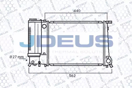 Теплообменник JDEUS 005M59