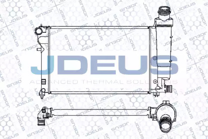 Теплообменник JDEUS 007M09