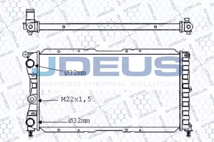 Теплообменник JDEUS 011V33