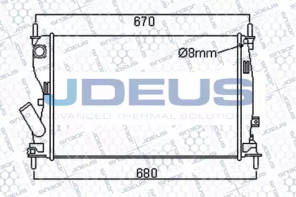 Теплообменник JDEUS 012M27