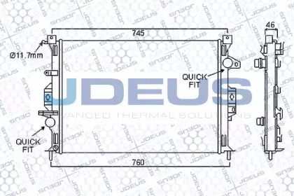 Теплообменник JDEUS 012M34