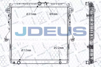 Теплообменник JDEUS 012M41