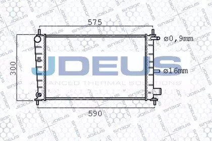 Теплообменник JDEUS 012M94