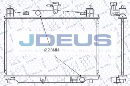 Теплообменник JDEUS 016M32