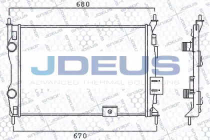 Теплообменник JDEUS 019M14