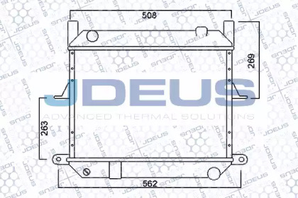 Теплообменник JDEUS 019M64