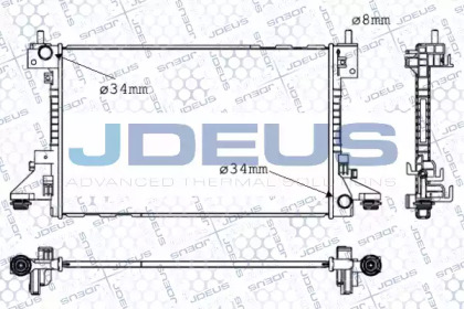 Теплообменник JDEUS 020M80