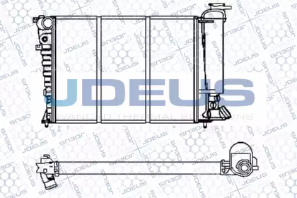 Теплообменник JDEUS 021E34