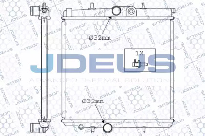 Теплообменник JDEUS 021M36