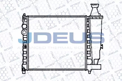 Теплообменник JDEUS 021V07