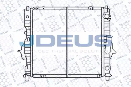 Теплообменник JDEUS 023B50