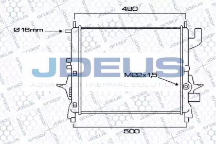 Теплообменник JDEUS 023M12