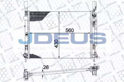 Теплообменник JDEUS 023M93