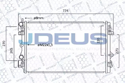 Теплообменник JDEUS 025M30