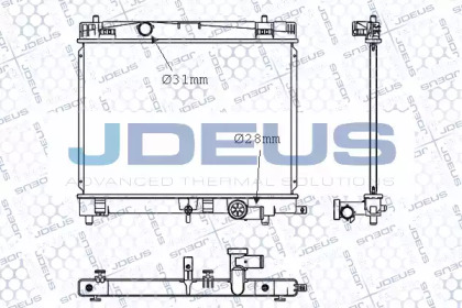 Теплообменник JDEUS 028M78