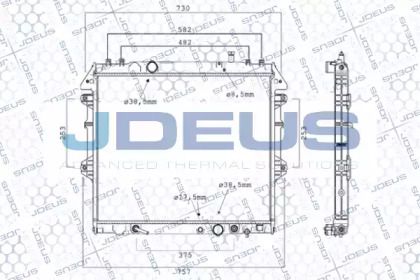 Теплообменник JDEUS 028M85