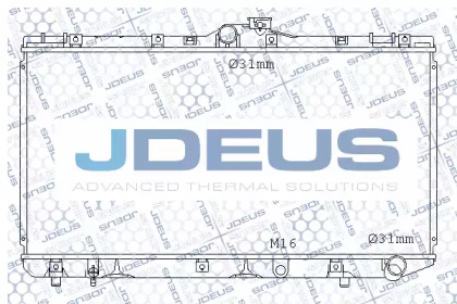 Теплообменник JDEUS 028N22