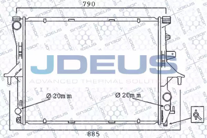 Теплообменник JDEUS 030M29