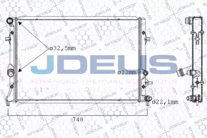 Теплообменник JDEUS 030M55