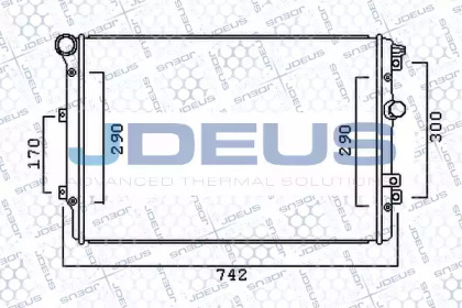 Теплообменник JDEUS 030M59