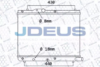 Теплообменник JDEUS 042M20