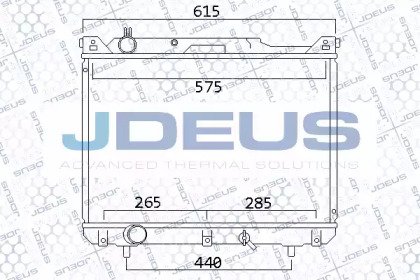 Теплообменник JDEUS 042M21