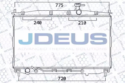 Теплообменник JDEUS 054M38