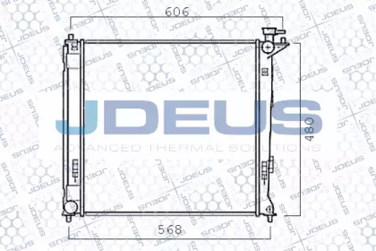 Теплообменник JDEUS 054M44