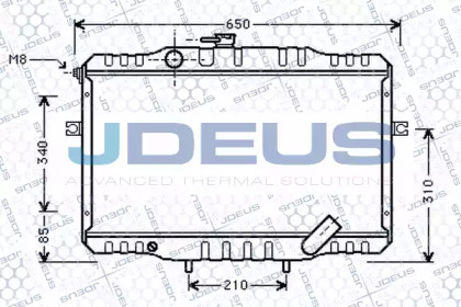 Теплообменник JDEUS 054M70