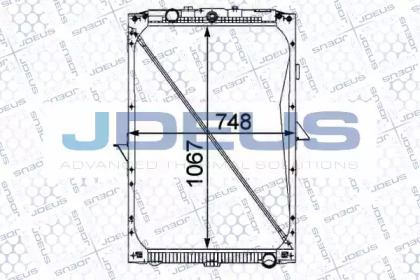 Теплообменник JDEUS 108M07