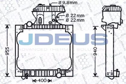 Теплообменник JDEUS 115M14