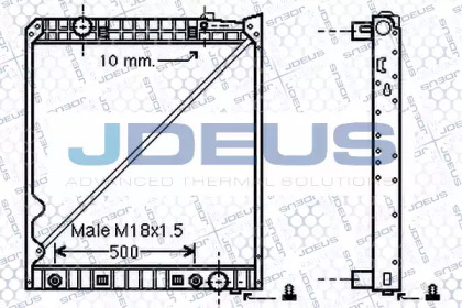 Теплообменник JDEUS 117M09