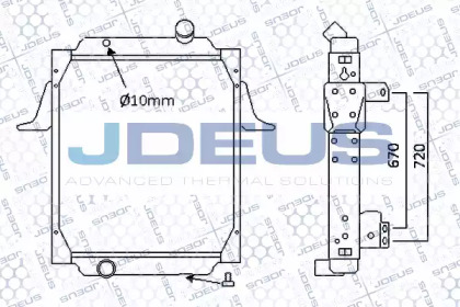 Теплообменник JDEUS 123M02