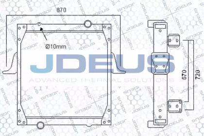 Теплообменник JDEUS 123M03