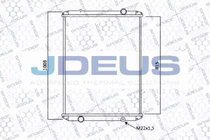 Теплообменник JDEUS 123M03B