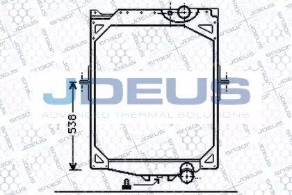 Теплообменник JDEUS 131M03A