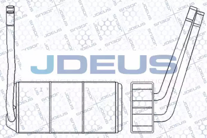 Теплообменник JDEUS 202M17