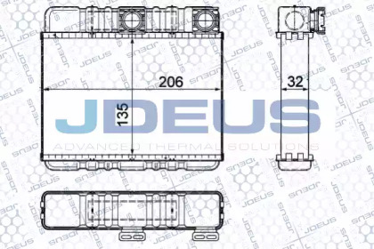 Теплообменник JDEUS 205M16