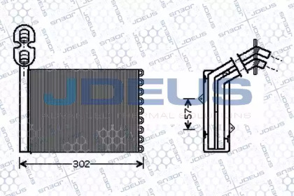 Теплообменник JDEUS 212M09