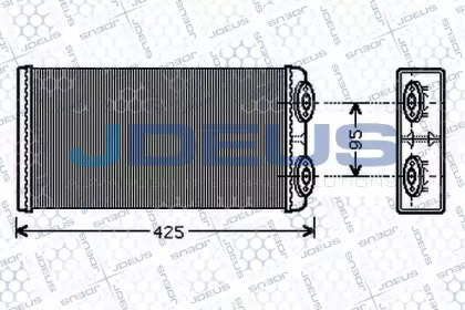 Теплообменник JDEUS 215M08