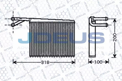 Теплообменник JDEUS 217M22