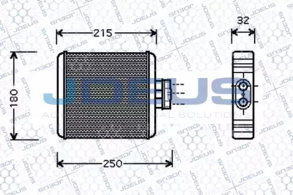 Теплообменник JDEUS 225M08
