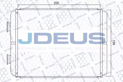 Теплообменник JDEUS 228M33A