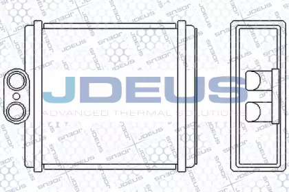 Теплообменник JDEUS M-242001A